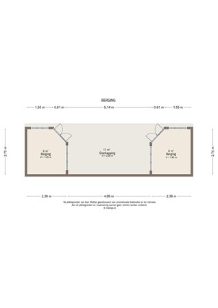 Floorplan - Nalenshof 16, 4153 CC Beesd